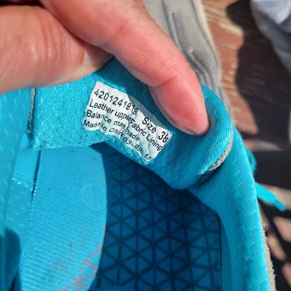 Dansko Women's Blue Mesh Lace Up Slip Resistant Running Sneakers Shoes Size 38 - Picture 12 of 12